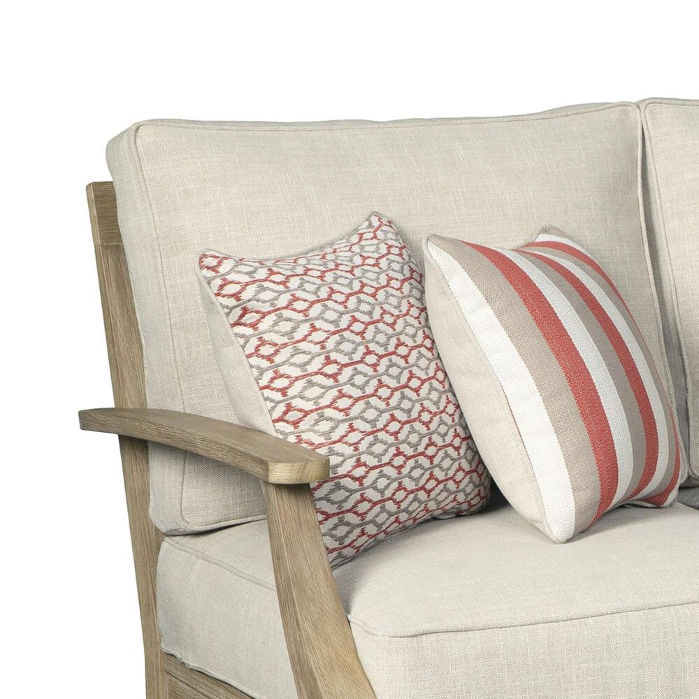 Ashley Clare View 5-Piece Patio Conversation Set in Beige, , large
