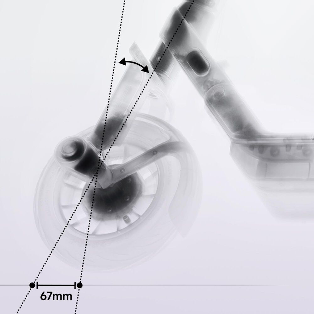 Segway E3 Pro Electric Scooter in Black and Gray, , large