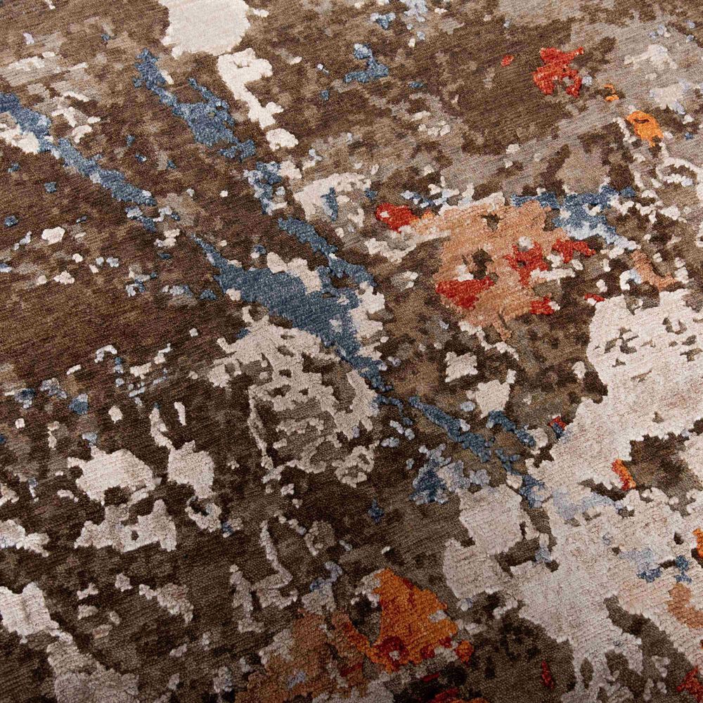 Rizzy Evolution 2&#39; x 3&#39; Brown and Multicolor Area Rug, , large