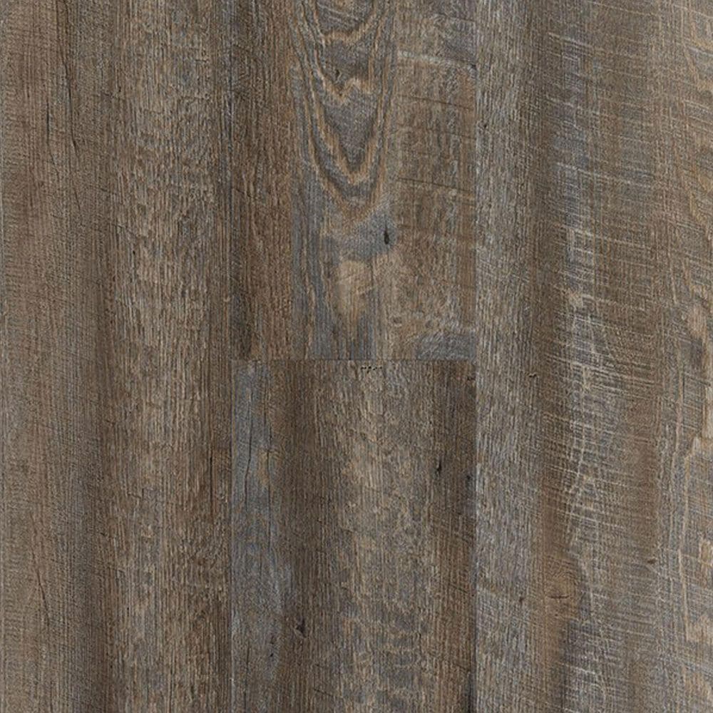 Happy Feet International Decathlon Sawtooth Grey 7" x 48" Luxury Vinyl Plank, , large
