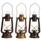 Maple and Jade 19" x 6" Coastal Metal Lantern in Multicolor (Set of 3), , large