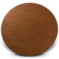 Baxton Studio Kenji 45" Dining Table in Walnut Brown - Table Only, , large