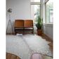 Loloi Bryce BZ-09 3"10" x 5" Stone and Silver Area Rug, , large