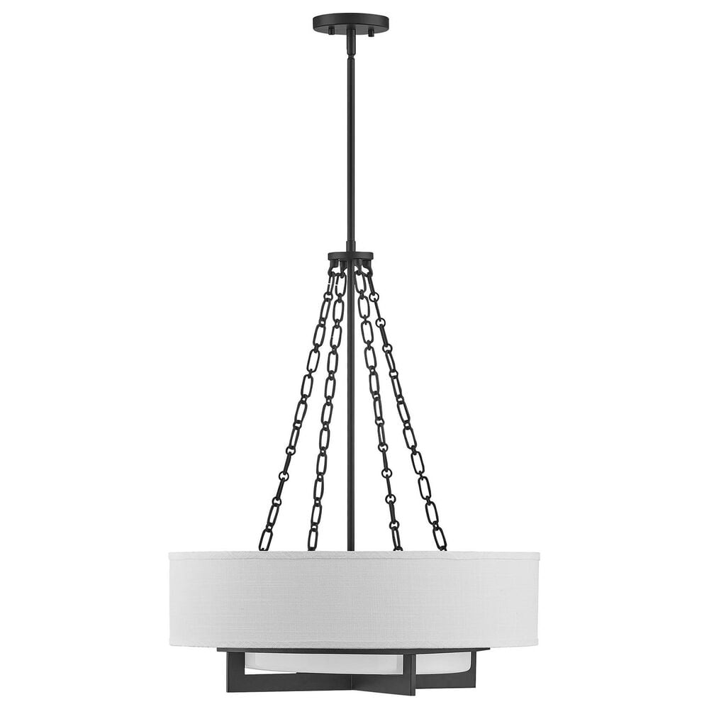 Savoy House Brentwood 4-Light Pendant in Matte Black, , large