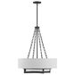 Savoy House Brentwood 4-Light Pendant in Matte Black, , large