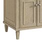 James Martin Vanities Lorelai 72" Double Vanity in Whitewashed Oak with 3 cm Lime Delight Quartz Top, , large