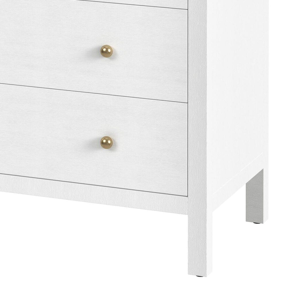 Butler Specialty Company Nora 5-Drawer Tall Dresser in White, , large