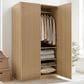Modway Render 2-Door Wardrobe Closet in Oak, , large