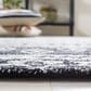 Safavieh Micro-Loop 4" x 6" Black and Gray Area Rug, , large