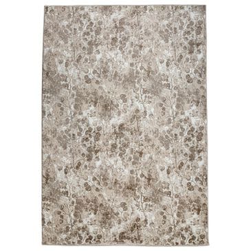 Radici USA Livigno Floral 3"3" x 4"11" Beige Area Rug, , large