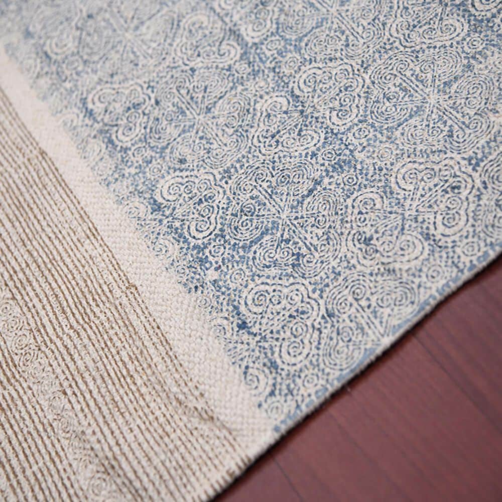 Amer Rugs Dune 9&#39; x 12&#39; Stone Blue Area Rug, , large