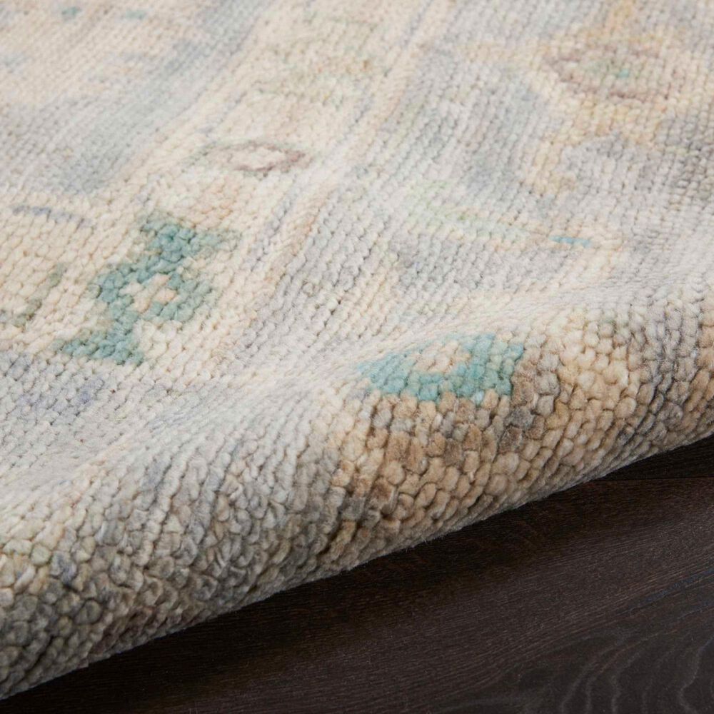 Nourison Odessa Ivory and Mocha 8'6" x 11'6" Area Rug, , large