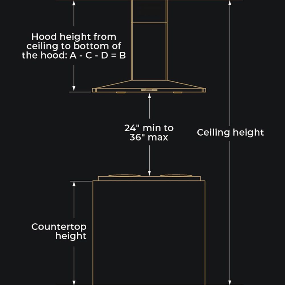 JennAir 36" Island Mount Capony Hood in Stainless Steel, , large