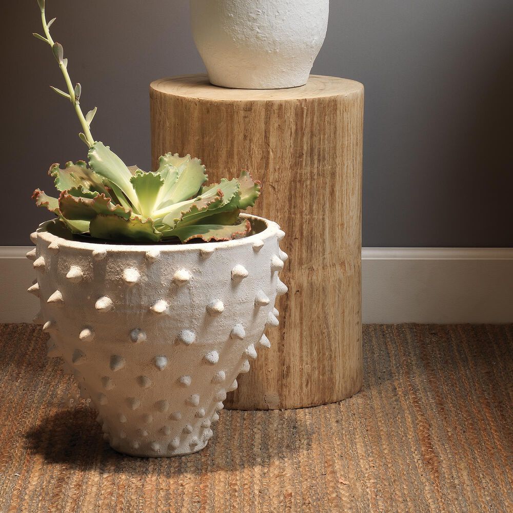 Splendor Living Agave Side Table in Brown, , large
