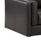 Ashley Amiata Oversized Leather Chair in Onyx, , large