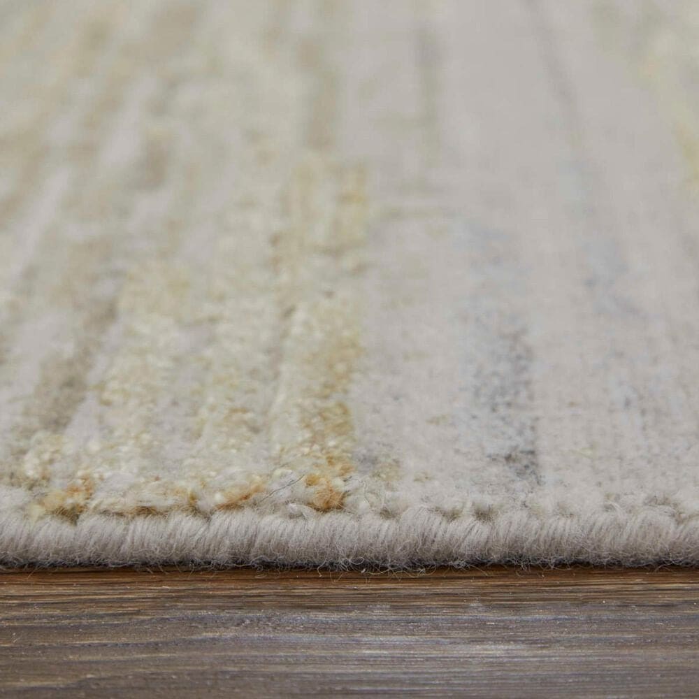 Feizy Eastfield 69FTF 12&#39; x 15&#39; Gold and Ivory Area Rug, , large