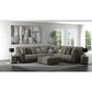 Catnapper Rendezvous 5-Piece Power Reclining Symmetrical Sectional in Slate and Fawn, , large