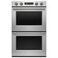 Fisher & Paykel 30" Double Electric Wall Oven with Convection and AeroTech in Stainless Steel, , large