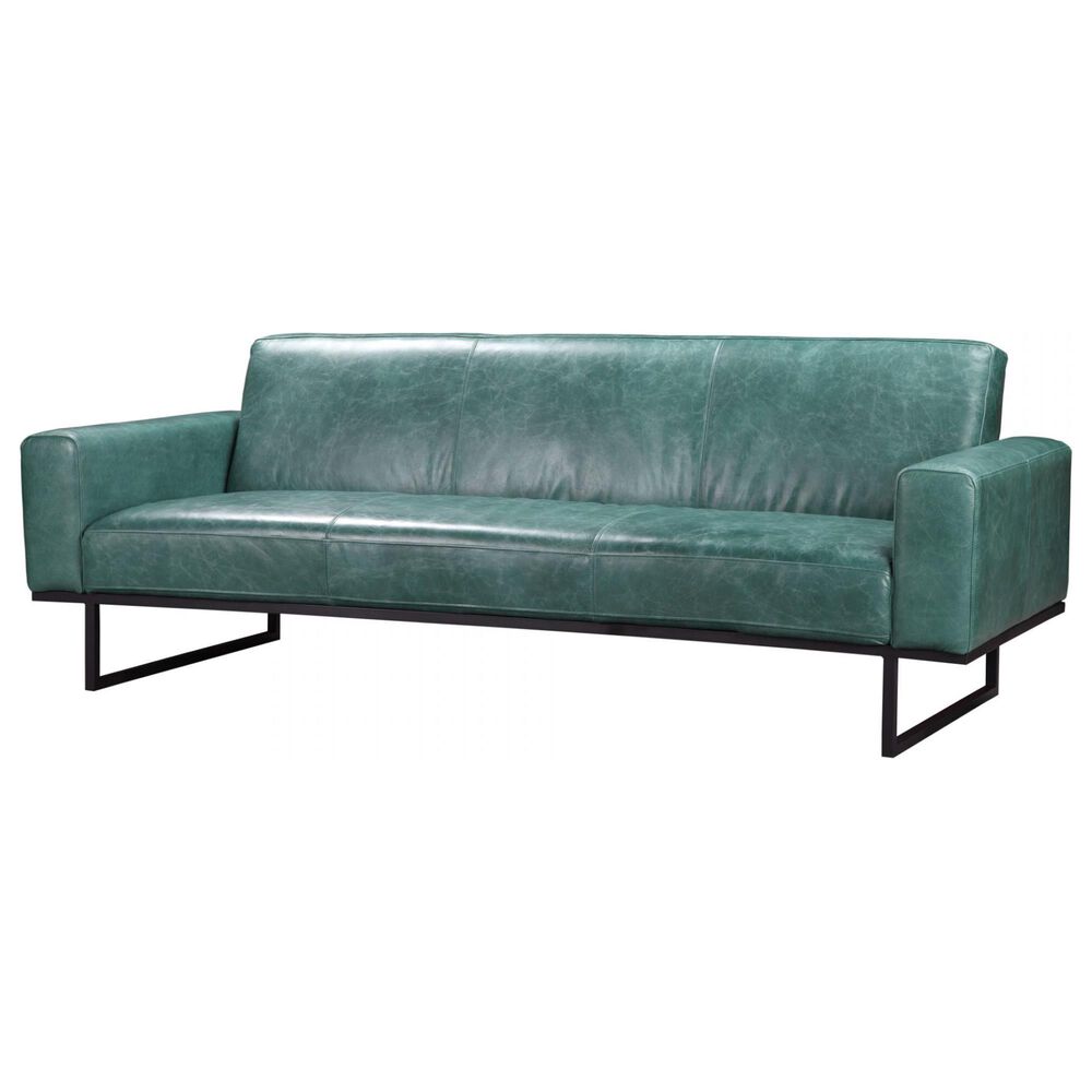 Moe"s Home Collection Brock Sofa in Blue, , large