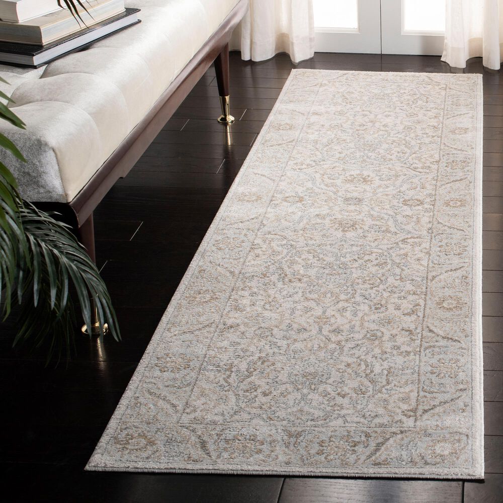 Safavieh Isabella 2&#39;2&quot; x 7&#39; Cream and Beige Runner, , large