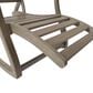Hearth and Haven Sunview Outdoor Rocking Chair with Retractable Footrest in Grey, , large