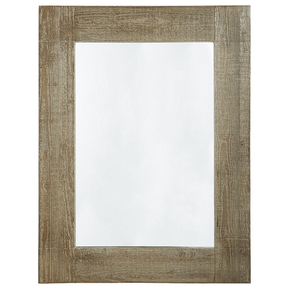Ashley Waltleigh Accent Mirror in Distressed Brown, , large