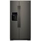 Whirlpool 28 Cu. Ft. 36-Inch Wide Side-by-Side Refrigerator in Black Stainless, , large