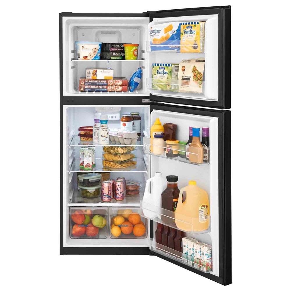 Frigidaire 11.6 Cu. Ft. Top Freezer Apartment-Size Refrigerator in Black, , large