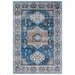 Novogratz Doheny Lloyd 2"3" x 7"6" Blue Runner, , large