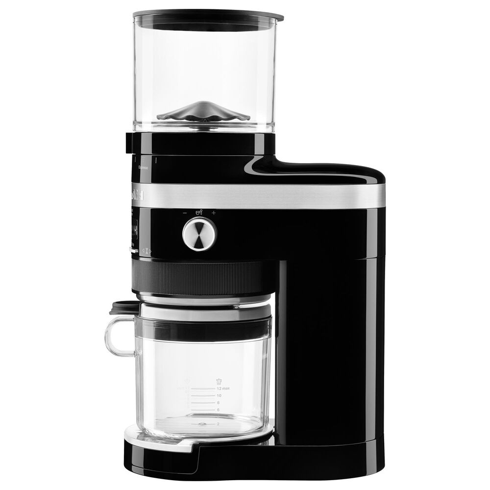 KitchenAid Burr Coffee Grinder in Onyx Black