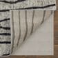 Feizy Kano 7"10" x 10" Ivory and Gray Area Rug, , large