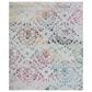 Safavieh Aria ARA172B 8" x 10" Blue and Multicolor Area Rug, , large