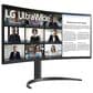 LG 34" UltraWide QHD Curved Monitor with USB-C in Black, , large