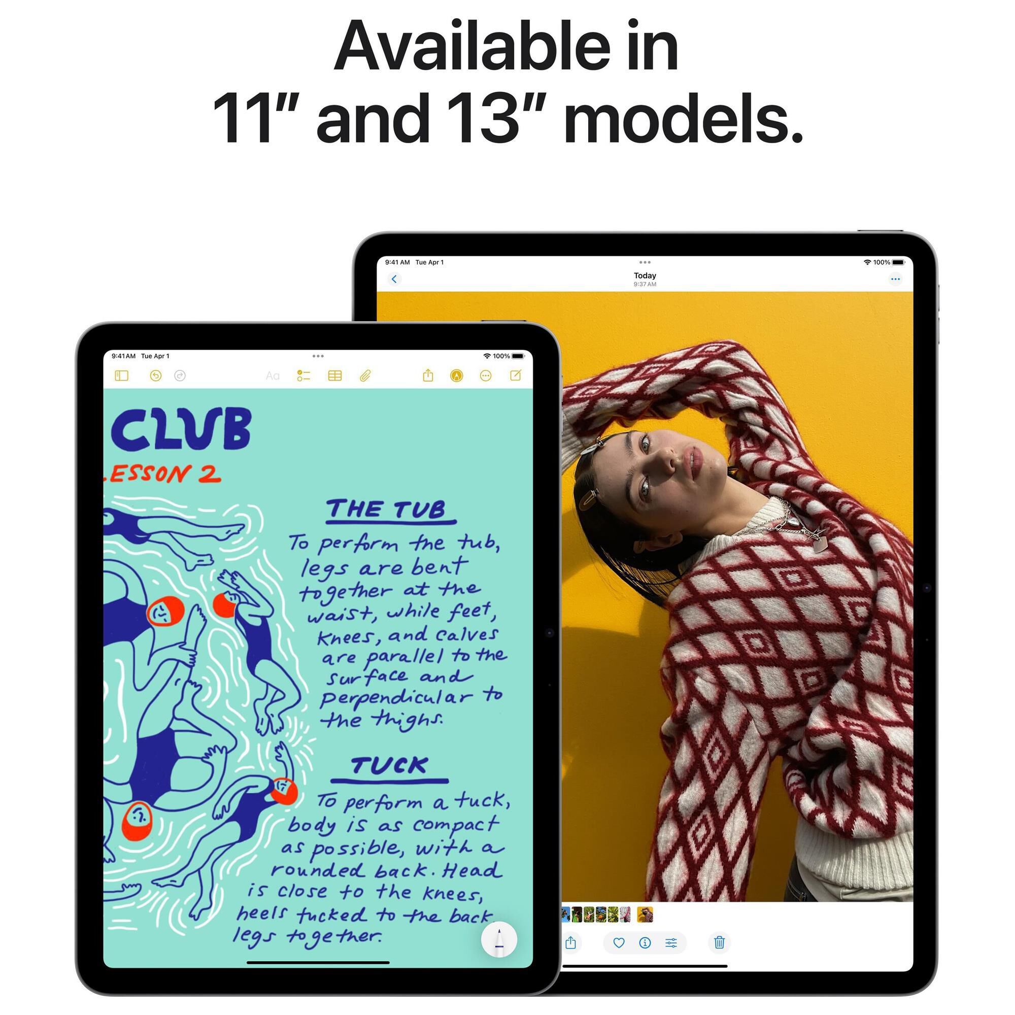 Apple 13-Inch iPad Air M3 Chip Wi-Fi + Cellular 512GB in Blue