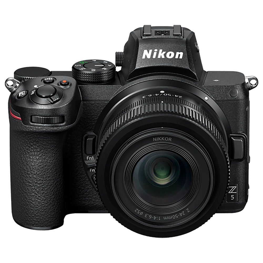 Nikon Z5 Mirrorless Camera with Nikkor Z 2450mm F/46.3 Lens in Black
