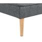 Lifestyle Solutions Salem Charcoal Futon, , large