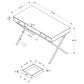 Glideaway 48" Modern Laptop Table in Gloss White, , large