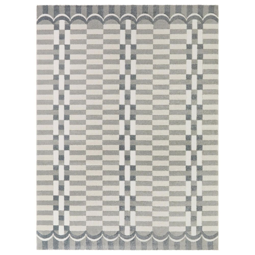 Balta Rugs Resist Rinehart Blue 7"10" x 10" Area Rug, , large