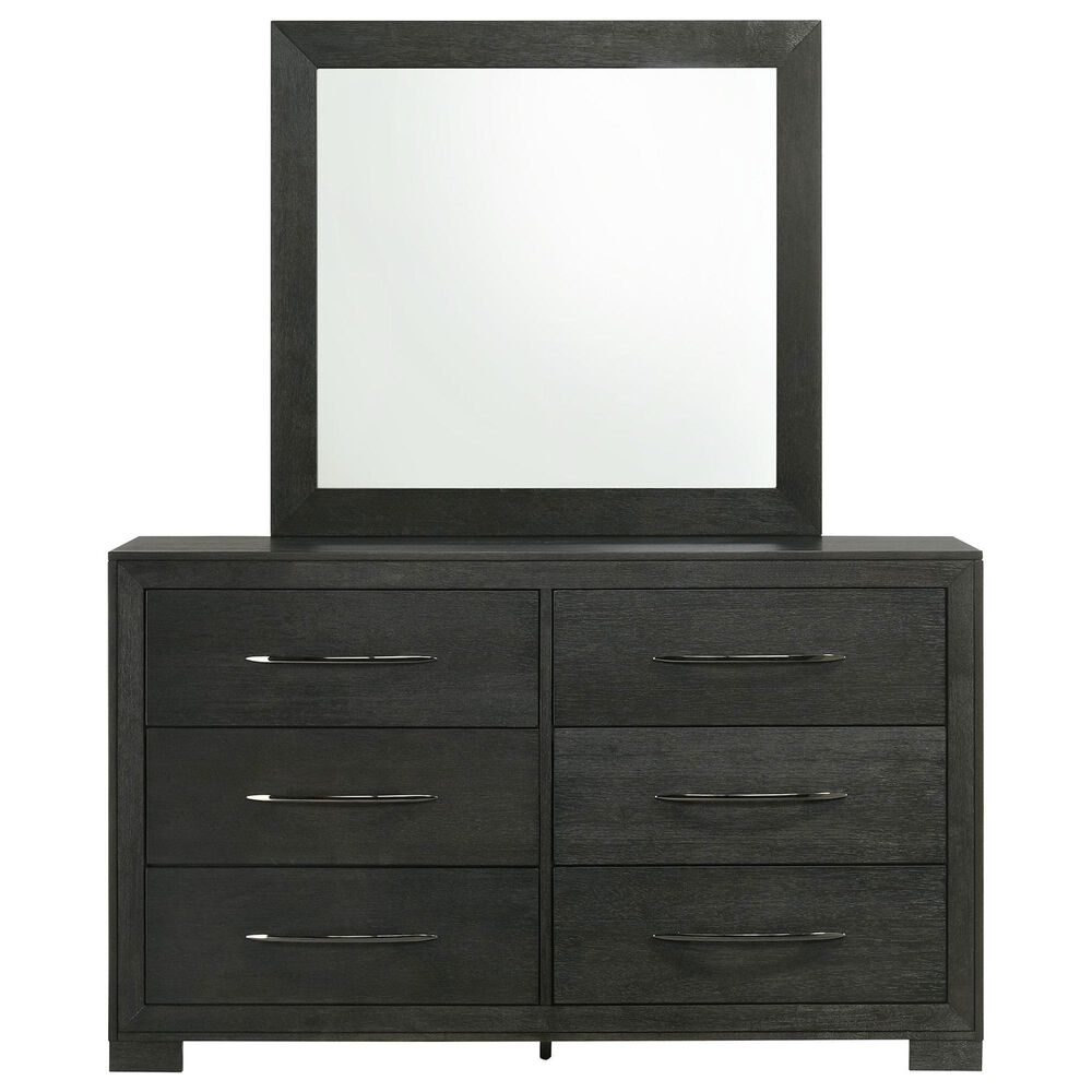 Mayberry Hill Allan 4-Piece Full Platform Bedroom Set in Black, , large