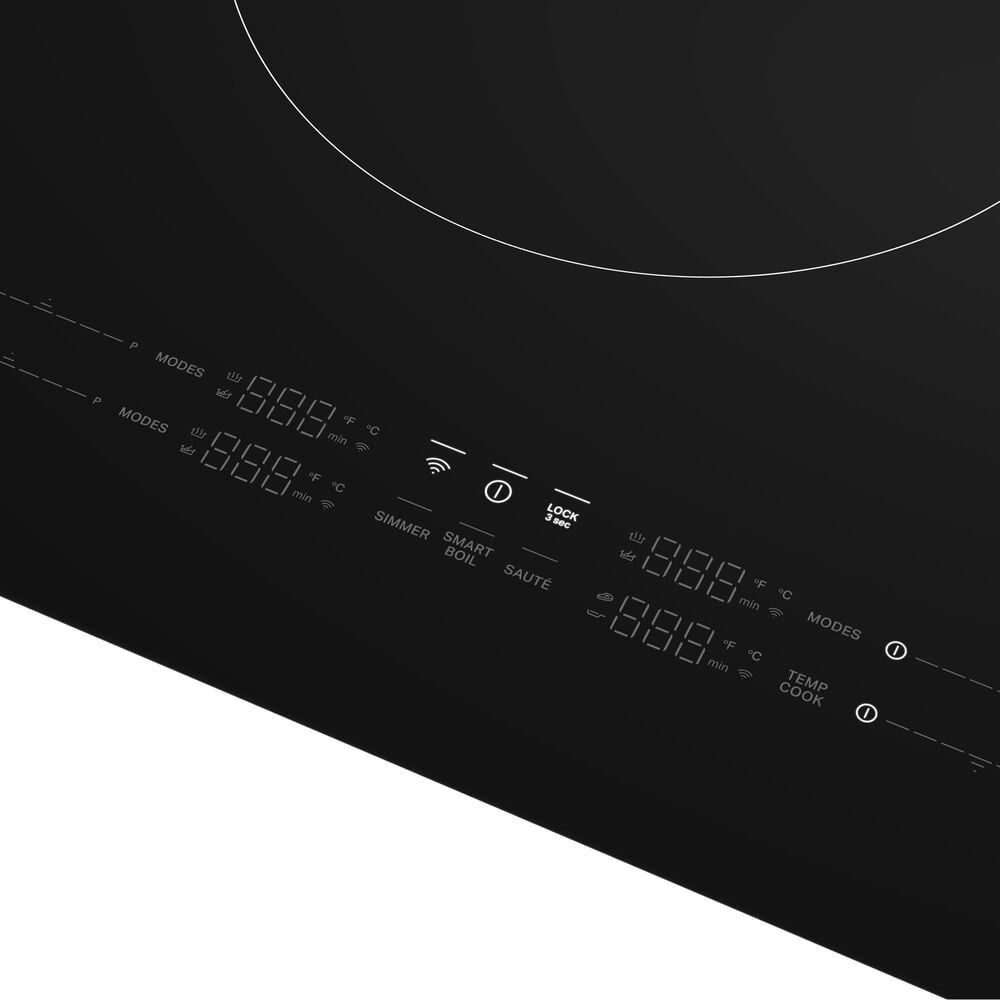 Whirlpool 30" Intelligent Induction Cooktop with Temp Cook Technology in Black, , large