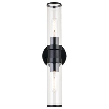 Vaxcel Levitt 2-Light Bathroom Vanity in Black, , large