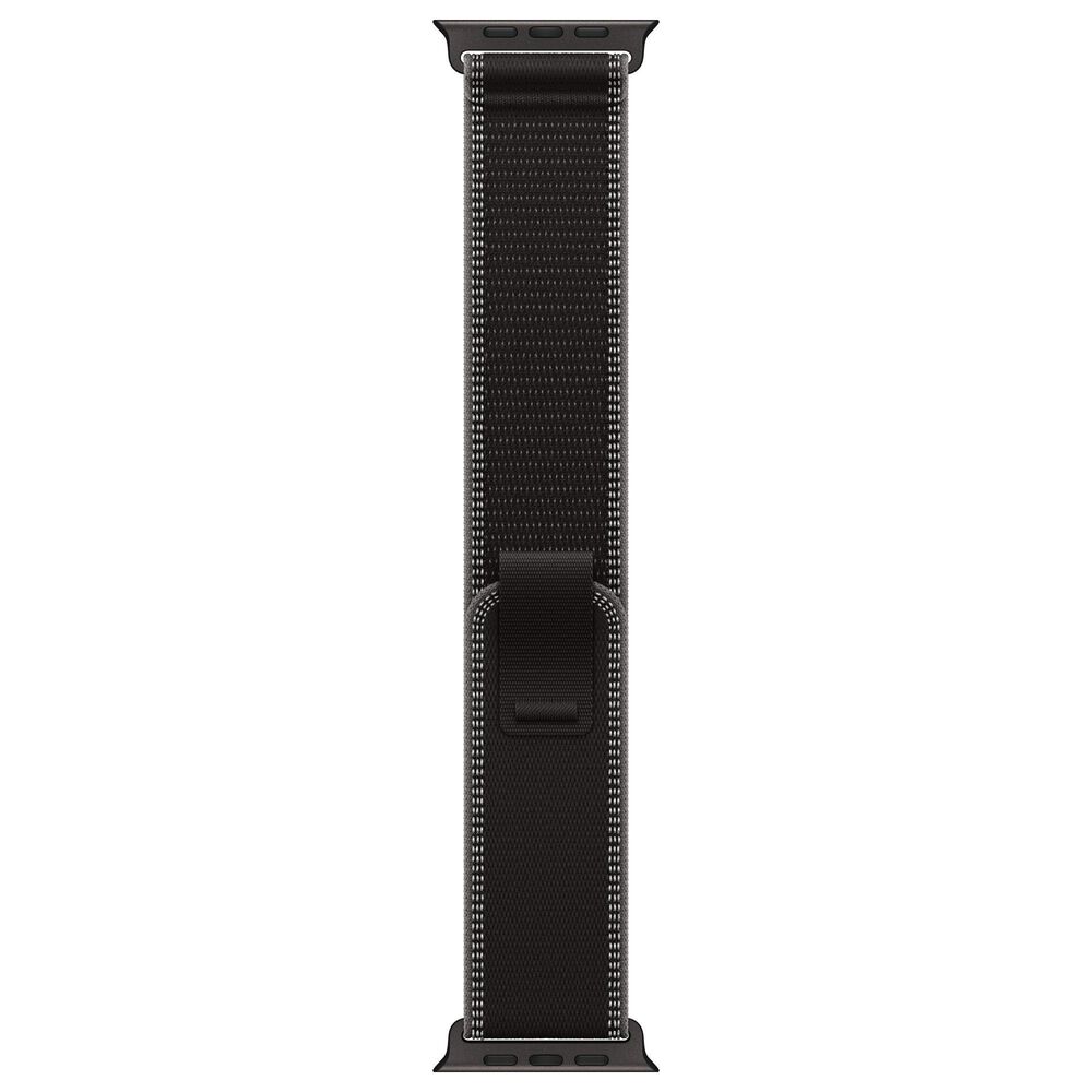 Apple Watch Ultra 3 (GPS+Cellular) 49mm Titanium Case with Black/Charcoal Trail Loop - M/L in Black and 2-Year AppleCare+, , large