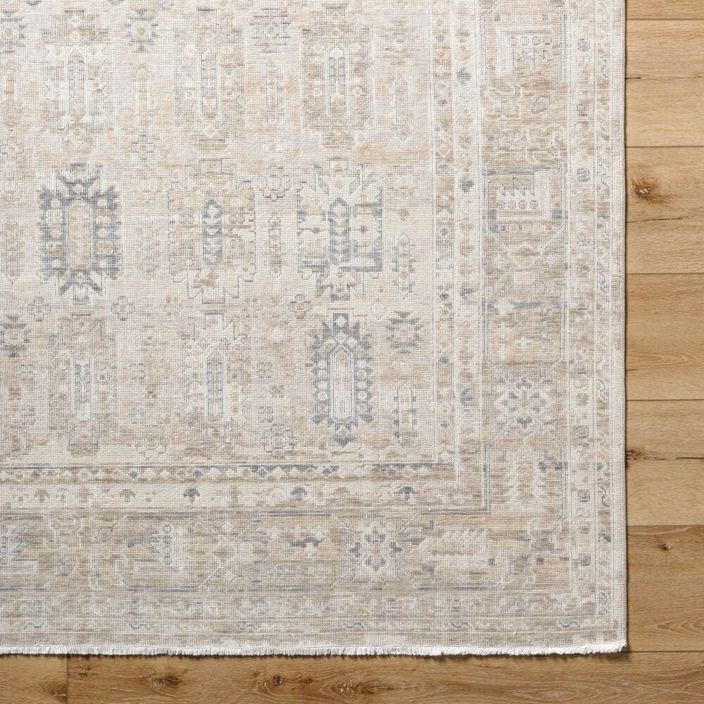 Surya Once Upon a Time Ivory, Tan, Light Gray, Medium Gray and Gray 8&#39;10&quot; x 11&#39;10&quot; Area Rug, , large