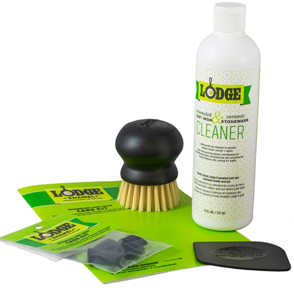 Lodge Cast Iron Enameled Cast Iron and Stoneware Care Kit , , large