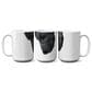 American Brand Studio 15 Oz Black Labrador Snout Mug in White, , large