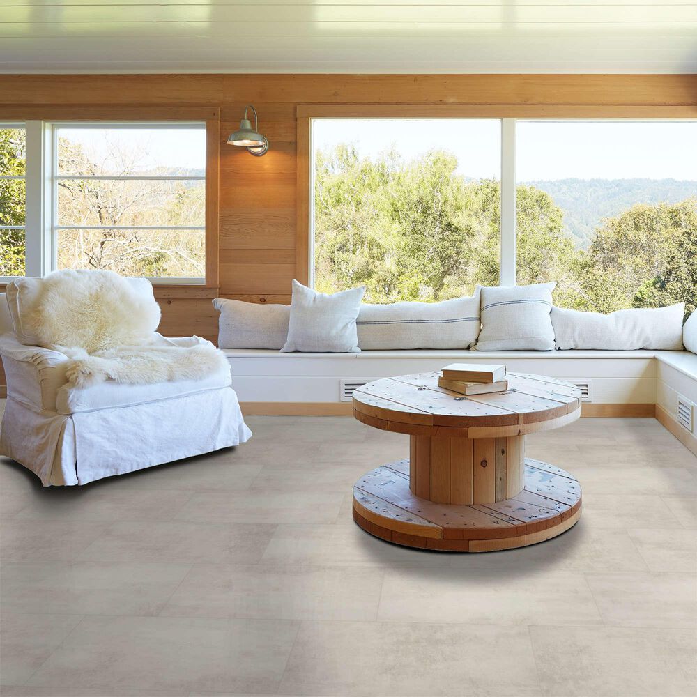 Shaw Paragon Tile Plus Bone 12&quot; x 24&quot; Luxury Vinyl Tile, , large