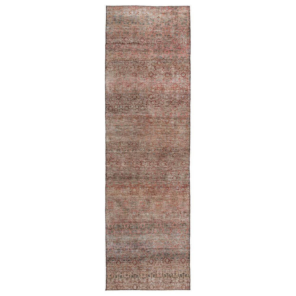 Dalyn Rug Company Burano BU12 2"3" x 7"6" Coral Indoor/Outdoor Runner, , large