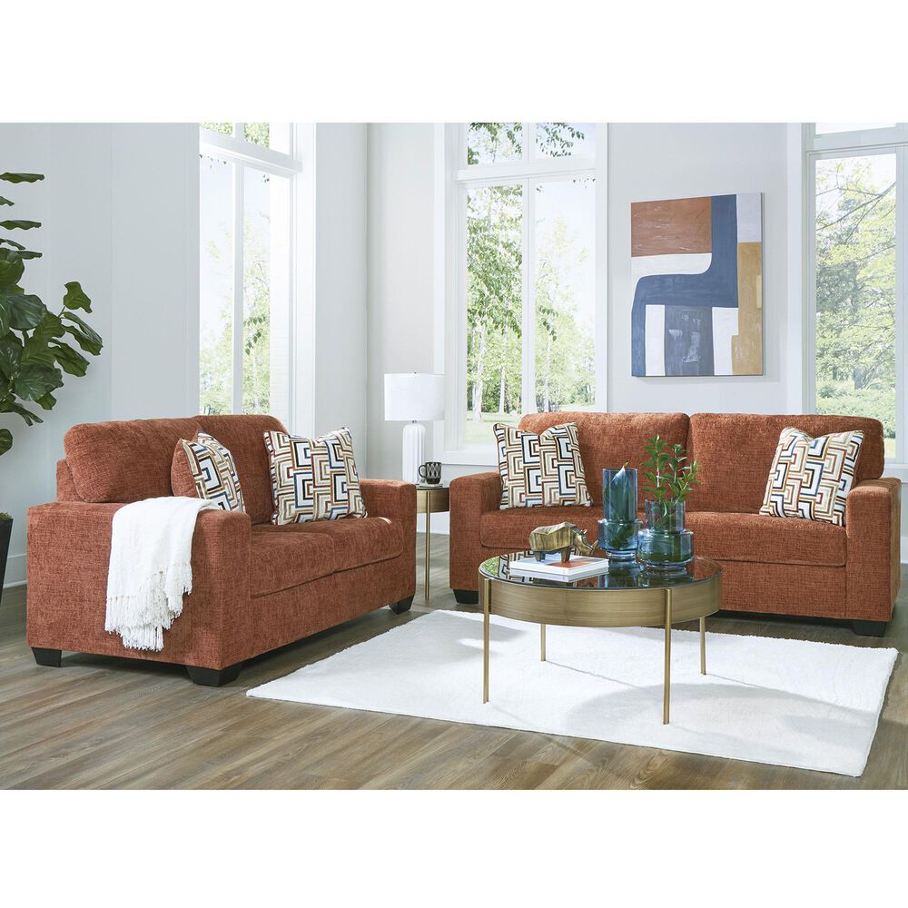Ashley Aviemore Stationary Sofa in Spice, , large