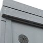 HOMLUX 39" Outdoor Kitchen Island with Stainless Table Top in Grey Blue, , large