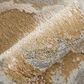 Feizy Aura Gold and Gray 2"10" x 7"10" Runner, , large
